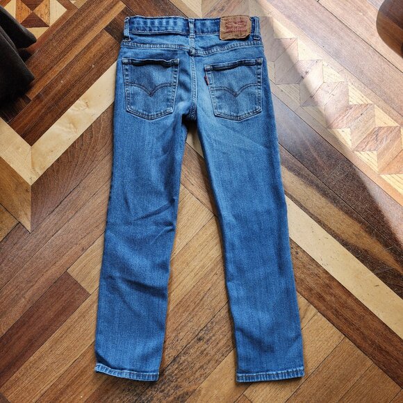 Levi's 511 Boys Straight Fit Jeans Size 10 Regular - Picture 7 of 14